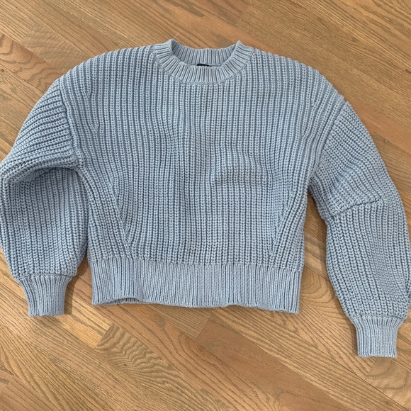 Banana Republic Sweaters - Banana Republic sky blue chunky sweater. Size M